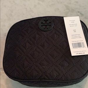 Tory Burch Ella Quilted Cosmetic Bag